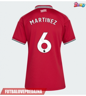 Lacne Ženy Futbalové dres Manchester United Lisandro Martinez #6 2026-27 Krátky Rukáv - Domáci